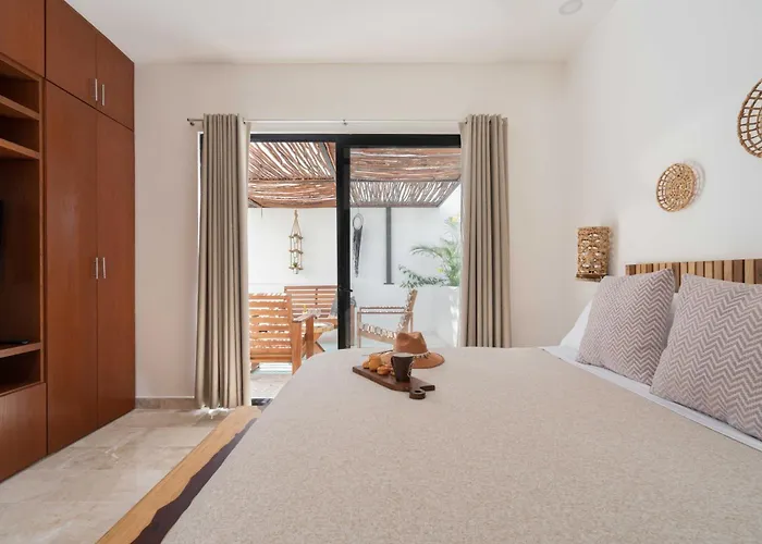 Apartamento Casa Laura - - Private Townhome For 6 Guest - 3 Bedrooms - 5 Beds- Restaurant Walking Distance Tulum